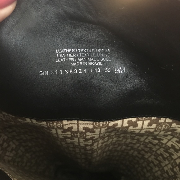 SOLD!!! Tory Rosalie quilted riding boots - Picture 7 of 7